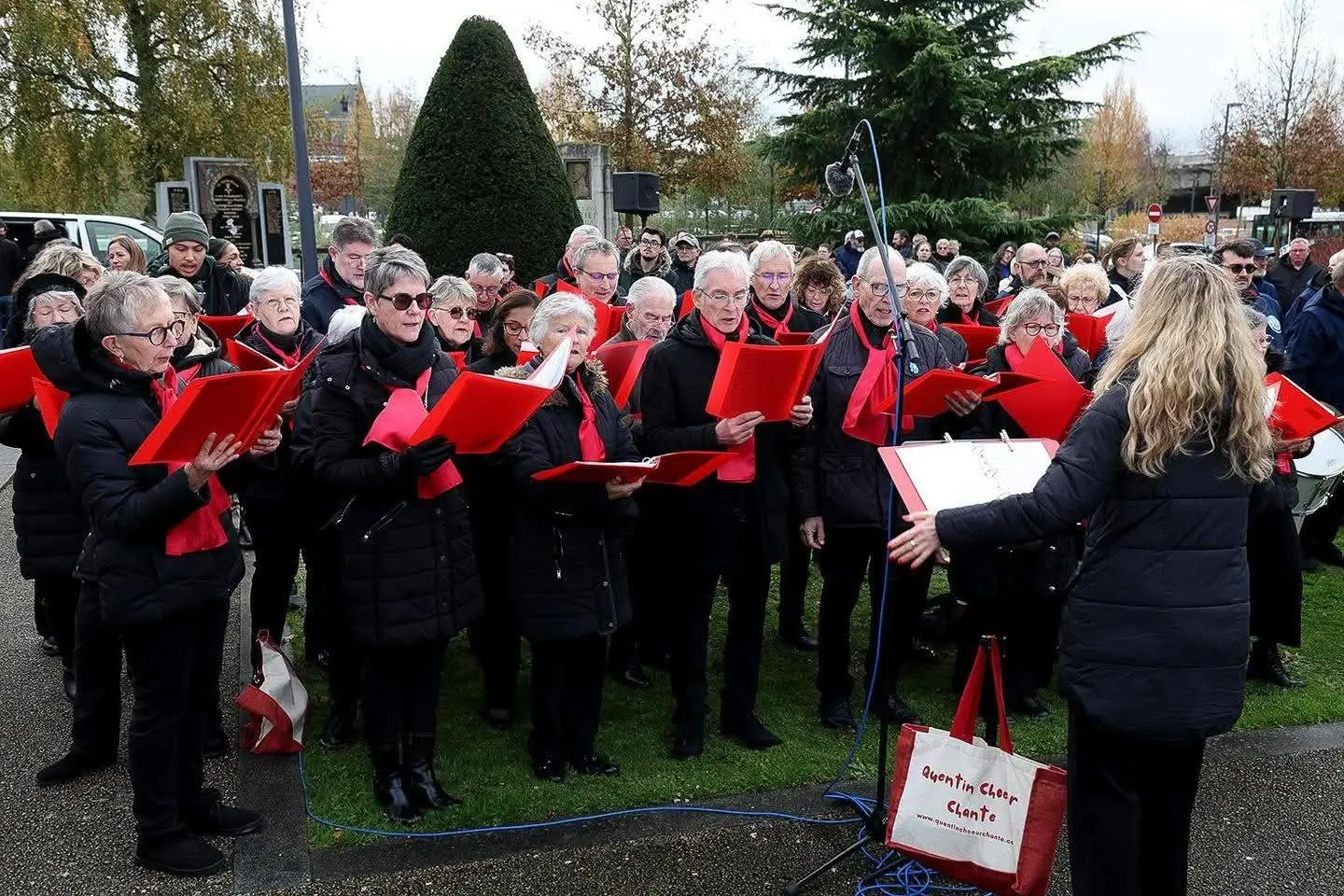 Commémoration de l'Armistice du 11 novembre 1918avec l'Orchestre d'Harmonie de Saint-Quentin le 11/11/2025